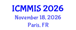 International Conference on Metal Material, Iron and Steel (ICMMIS) November 18, 2026 - Paris, France