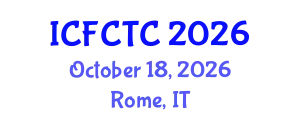 International Conference on Food Safety and Toxic Components (ICFCTC) October 18, 2026 - Rome, Italy