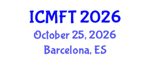 International Conference on Marriage and Family Therapy (ICMFT) October 25, 2026 - Barcelona, Spain