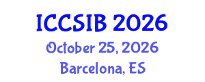 International Conference on Cybermetrics, Scientometrics, Informetrics and Bibliometrics (ICCSIB) October 25, 2026 - Barcelona, Spain