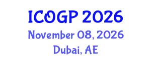 International Conference on Oil, Gas and Petrochemistry (ICOGP) November 08, 2026 - Dubai, United Arab Emirates