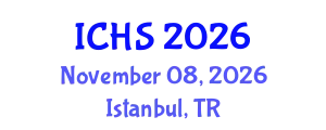 International Conference on Hydrogen Safety (ICHS) November 08, 2026 - Istanbul, Turkey