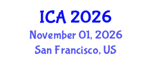 International Conference on Aesthetics (ICA) November 01, 2026 - San Francisco, United States