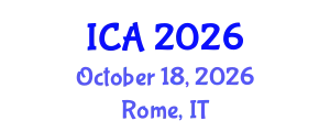 International Conference on Aesthetics (ICA) October 18, 2026 - Rome, Italy