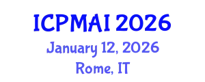 International Conference on Philosophy of Mind and Artificial Intelligence (ICPMAI) January 12, 2026 - Rome, Italy