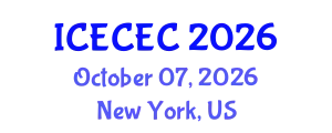 International Conference on Early Childhood Education and Care (ICECEC) October 07, 2026 - New York, United States