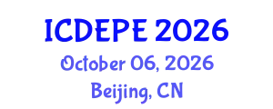 International Conference on Distance Education and Primary Education (ICDEPE) October 06, 2026 - Beijing, China
