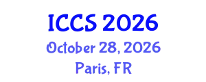 International Conference on Consciousness Science (ICCS) October 28, 2026 - Paris, France