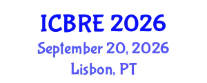 International Conference on Bridge and Railway Engineering (ICBRE) September 20, 2026 - Lisbon, Portugal