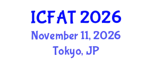 International Conference on Fisheries and Aquaculture Technology (ICFAT) November 11, 2026 - Tokyo, Japan
