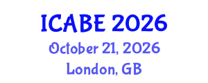 International Conference on Architecture and Built Environment (ICABE) October 21, 2026 - London, United Kingdom