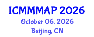International Conference on Modelling, Monitoring and Management of Air Pollution (ICMMMAP) October 06, 2026 - Beijing, China