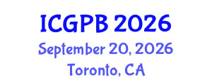 International Conference on Grapevine Physiology and Biotechnology (ICGPB) September 20, 2026 - Toronto, Canada