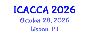 International Conference on Agriculture and Climate Change Adaptation (ICACCA) October 28, 2026 - Lisbon, Portugal