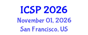 International Conference on Spirituality and Psychology (ICSP) November 01, 2026 - San Francisco, United States