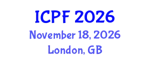 International Conference on Psychology of Family (ICPF) November 18, 2026 - London, United Kingdom