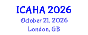International Conference on Alternative Healthcare and Acupuncture (ICAHA) October 21, 2026 - London, United Kingdom
