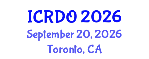 International Conference on Restorative Dentistry and Orthodontics (ICRDO) September 20, 2026 - Toronto, Canada