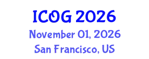 International Conference on Obstetrics and Gynecology (ICOG) November 01, 2026 - San Francisco, United States
