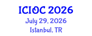 International Conference on Industrial Organic Chemistry (ICIOC) July 29, 2026 - Istanbul, Turkey
