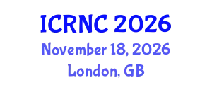 International Conference on Radiochemistry and Nuclear Chemistry (ICRNC) November 18, 2026 - London, United Kingdom