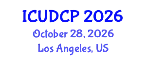 International Conference on Urban Design and City Planning (ICUDCP) October 28, 2026 - Los Angeles, United States
