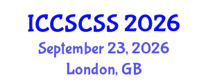 International Conference on Computer Science, Complex Systems and Security (ICCSCSS) September 23, 2026 - London, United Kingdom