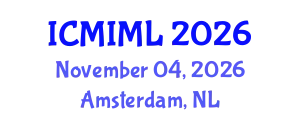 International Conference on Machine Intelligence and Machine Learning (ICMIML) November 04, 2026 - Amsterdam, Netherlands