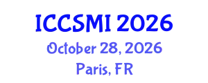 International Conference on Computer Science and Machine Intelligence (ICCSMI) October 28, 2026 - Paris, France
