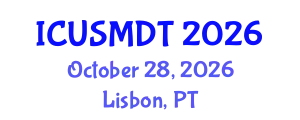 International Conference on Urban Sociology, Migration and Demographic Trends (ICUSMDT) October 28, 2026 - Lisbon, Portugal