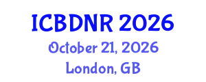 International Conference on Brain Disorders and Neural Regeneration (ICBDNR) October 21, 2026 - London, United Kingdom