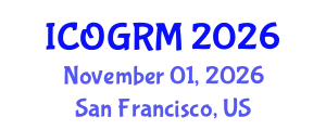 International Conference on Obstetrics, Gynecology and Reproductive Medicine (ICOGRM) November 01, 2026 - San Francisco, United States