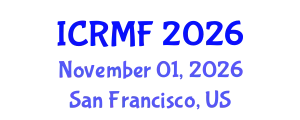 International Conference on Reproductive Medicine and Fertility (ICRMF) November 01, 2026 - San Francisco, United States