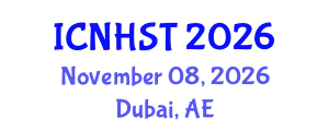 International Conference on Natural Hazard Science and Technology (ICNHST) November 08, 2026 - Dubai, United Arab Emirates