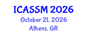 International Conference on Agricultural Science and Soil Management (ICASSM) October 21, 2026 - Athens, Greece