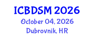 International Conference on Big Data and Smart Cities (ICBDSM) October 04, 2026 - Dubrovnik, Croatia