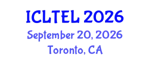 International Conference on Learning, Teaching and Educational Leadership (ICLTEL) September 20, 2026 - Toronto, Canada