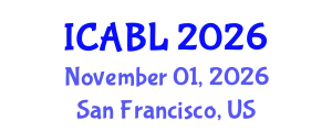 International Conference on Attachment, Behaviour and Learning (ICABL) November 01, 2026 - San Francisco, United States