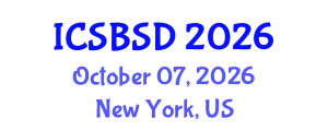 International Conference on Sustainable Building Systems and Design (ICSBSD) October 07, 2026 - New York, United States