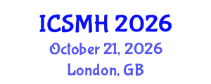 International Conference on Sports Medicine and Health (ICSMH) October 21, 2026 - London, United Kingdom