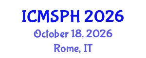 International Conference on Museum Studies and Public History (ICMSPH) October 18, 2026 - Rome, Italy