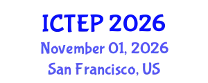 International Conference on Transportation Engineering and Planning (ICTEP) November 01, 2026 - San Francisco, United States