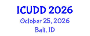 International Conference on Urban Design and Development (ICUDD) October 25, 2026 - Bali, Indonesia
