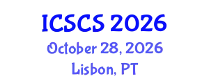International Conference on Smart Cities and Sustainability (ICSCS) October 28, 2026 - Lisbon, Portugal