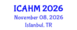 International Conference on Art History and Museums (ICAHM) November 08, 2026 - Istanbul, Turkey