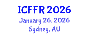International Conference on Forestry and Forest Resources (ICFFR) January 26, 2026 - Sydney, Australia