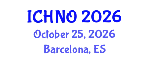 International Conference on Head and Neck Oncology (ICHNO) October 25, 2026 - Barcelona, Spain