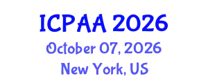 International Conference on Philosophy, Art and Aesthetics (ICPAA) October 07, 2026 - New York, United States