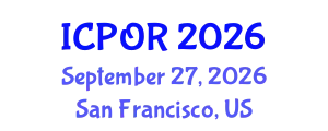 International Conference on Pediatric Ophthalmology and Retinoblastoma (ICPOR) September 27, 2026 - San Francisco, United States