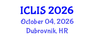International Conference on Library and Information Studies (ICLIS) October 04, 2026 - Dubrovnik, Croatia